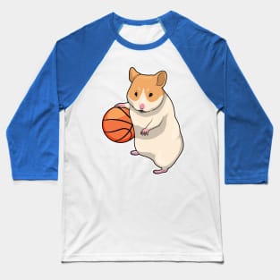 Hamster Basketball player Basketball Baseball T-Shirt